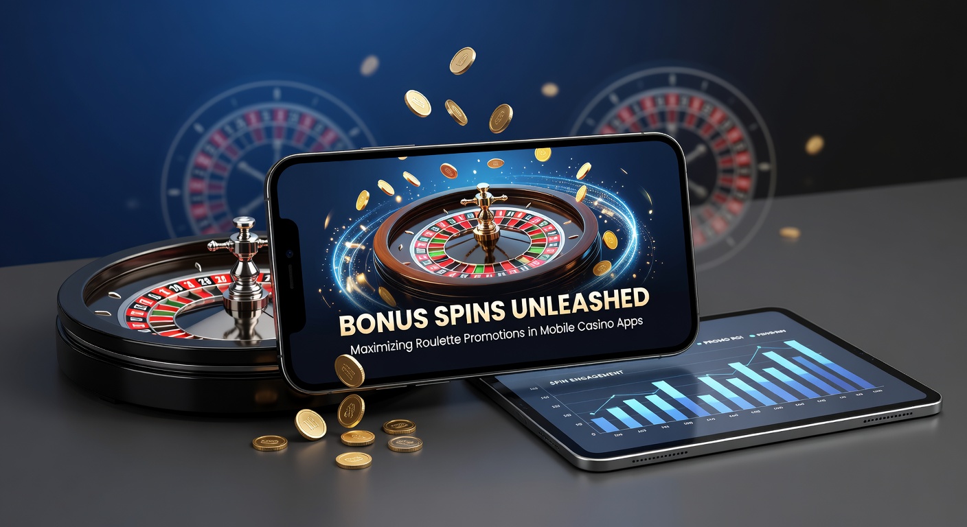 Vibrant mobile screen displaying a roulette wheel with bonus spins overlay and promotional pop-up in a casino app