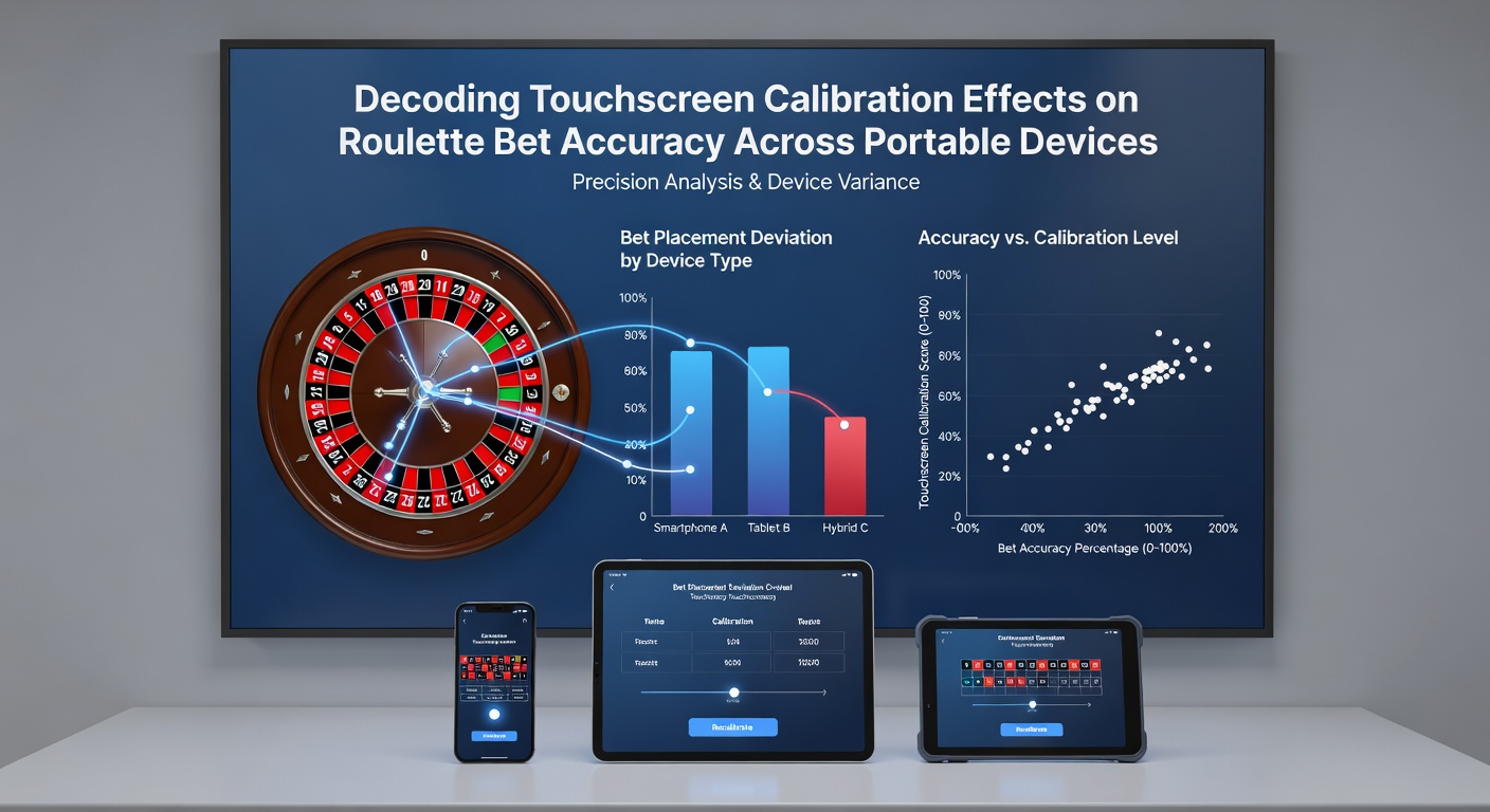 Split-screen comparison showing calibrated versus uncalibrated roulette bet placement on two different smartphone models