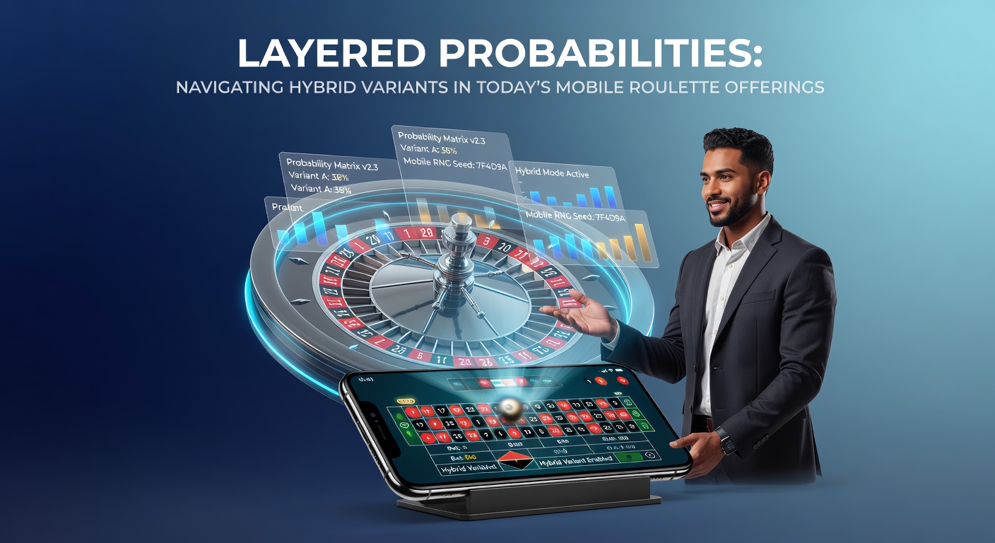 Mobile roulette interface displaying overlapping bet layouts and probability indicators on a hybrid wheel variant