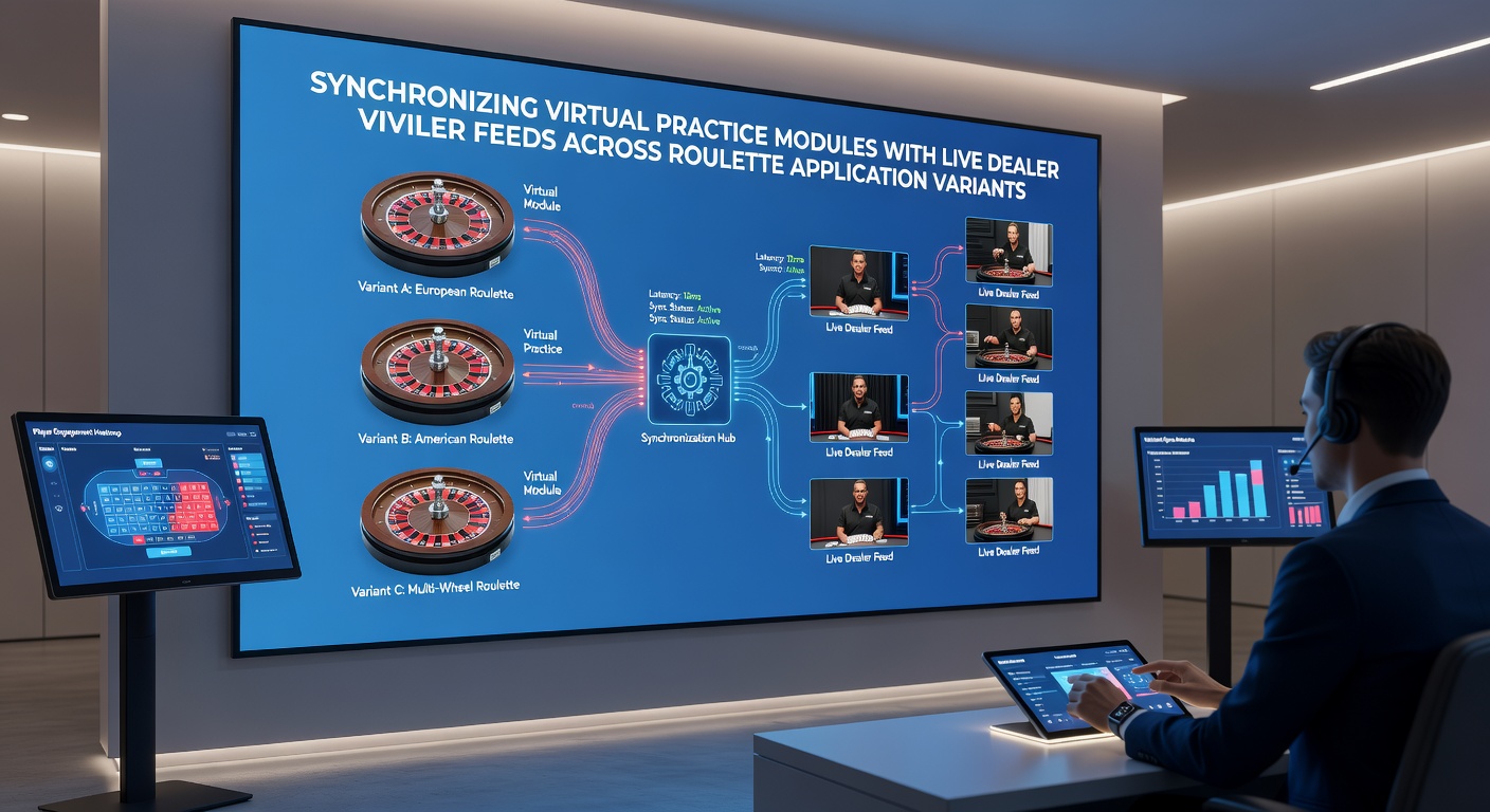 Close-up view of roulette app dashboard with live dealer video feed and overlaid practice simulation data